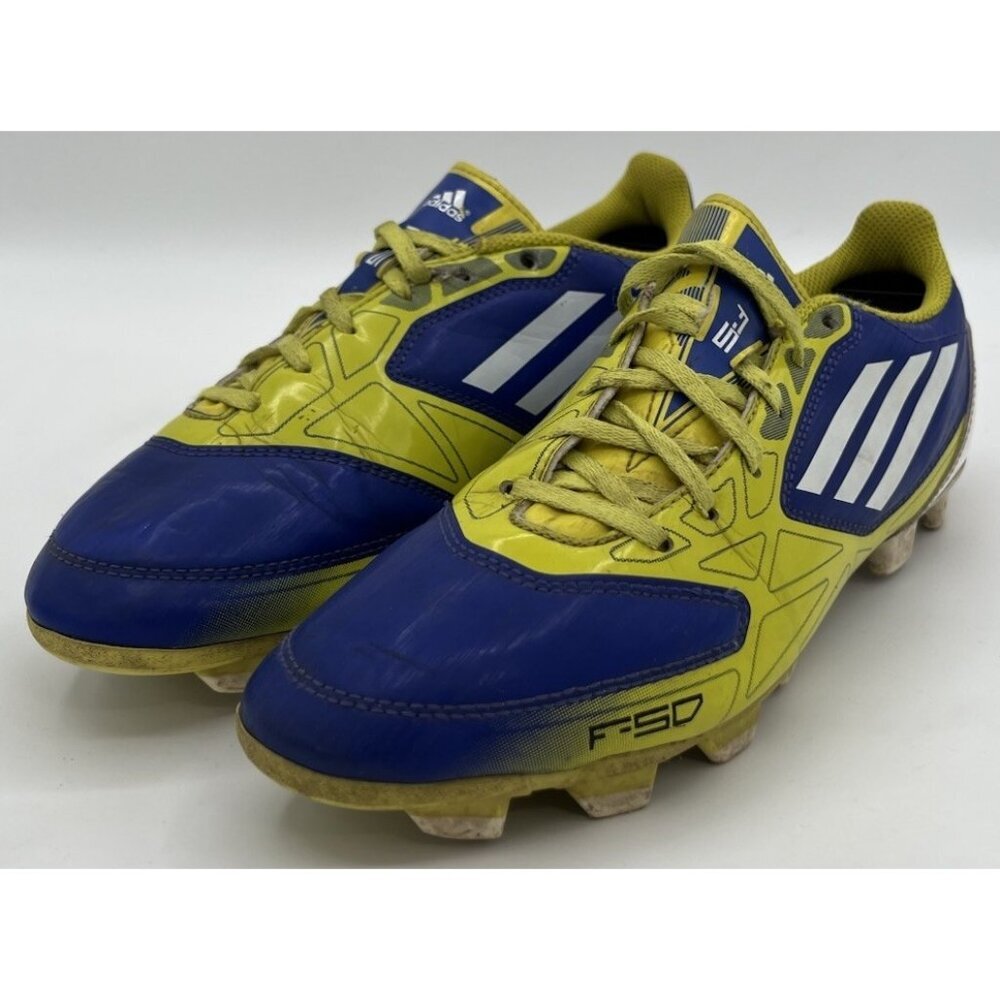 ADIDAS F50 F5 TRX FG PURPLE GREEN SOCCER CLEATS BOOTS G63251 2012 MEN’S US 7.5